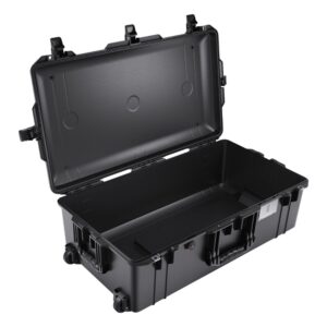 Pelican 1615 Air Case – No Foam, Lightweight Rolling Check-In Travel Case