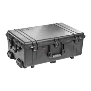 Pelican 1650 Protector Case – No Foam, Large Watertight Rolling Hard Case